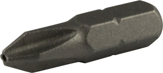 #2 x 1 Tamper Resistant Phillips Insert Bit (1/4 Hex)