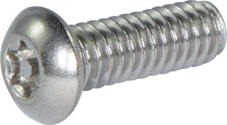 1/4-20 x 2 1/4 Tamper Resistant Torx Button Head Socket Machine Screw 18-8 Stainless Steel (T-27)
