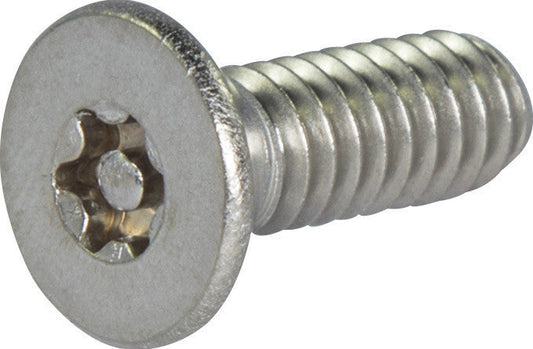 8-32 x 3/8 Tamper Resistant Torx Drive Flat Head Socket Machine Screw 18-8 Stainless Steel (T-20)