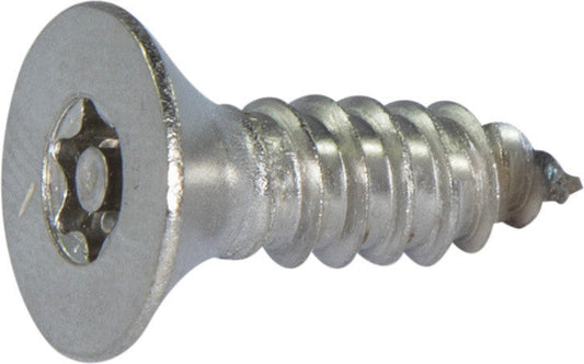 14 x 3/4  Tamper Resistant Torx Flat Head Sheet Metal Screw 18-8 Stainless Steel (T-30)
