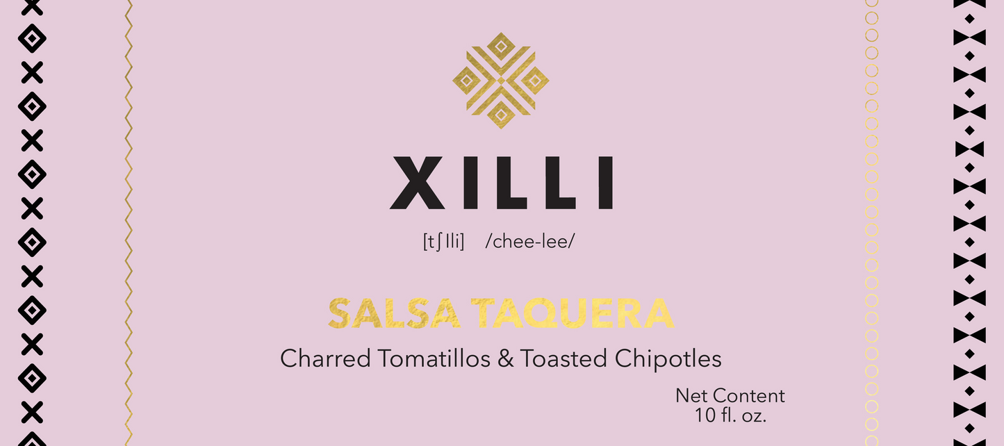 Xilli Salsa Taquera Case - 12 Jars x 10 oz