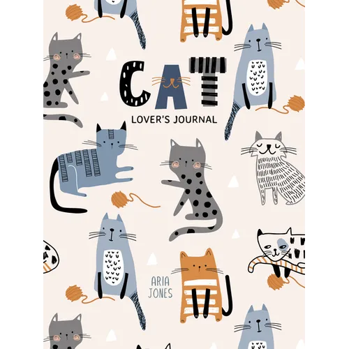 Cat Lover's Blank Journal: A Cute Journal of Cat Whiskers and Diary Notebook Pages (Cat Lovers, Kittens, Daydreamers)