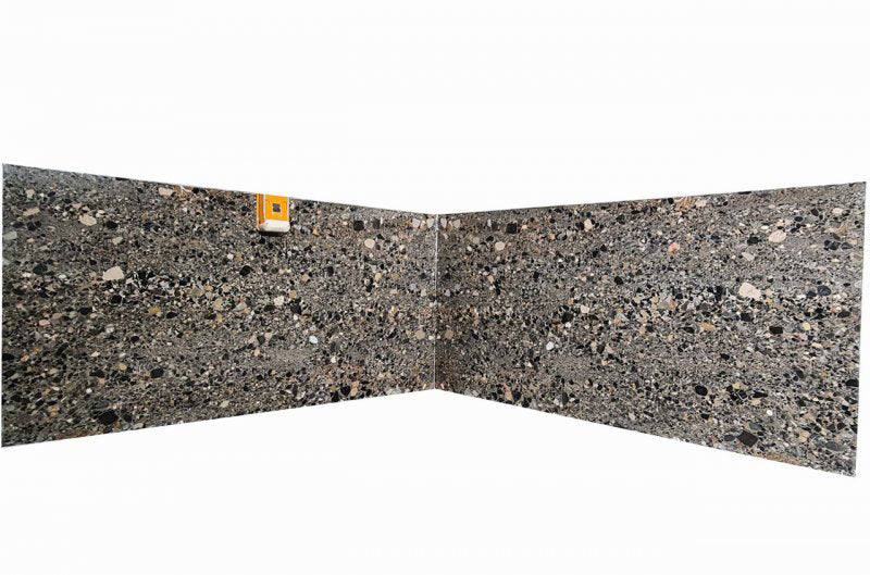 Terrazo Black Bookmatching Marble Slabs Polished - Livfloors Collection