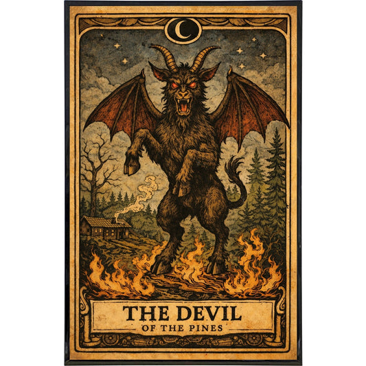 The Jersey Devil Tarot Card Print