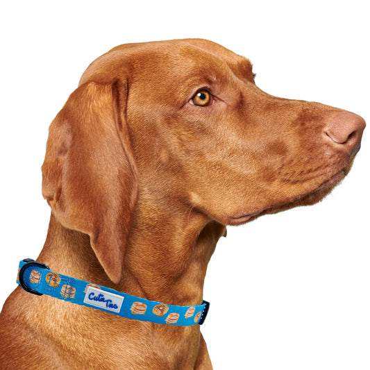Pancakes & Waffles Breakfast Dog Collar