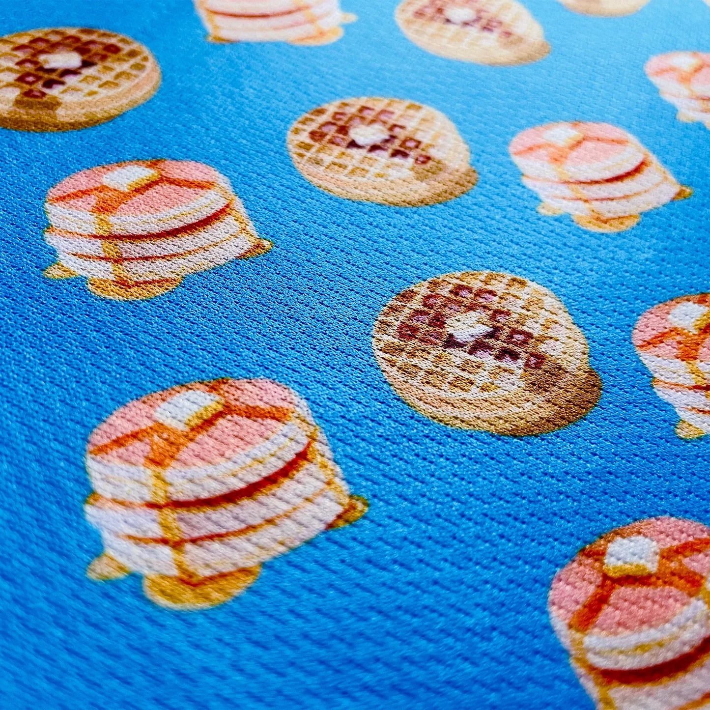 Pancakes & Waffles Breakfast Tie On Dog Bandana