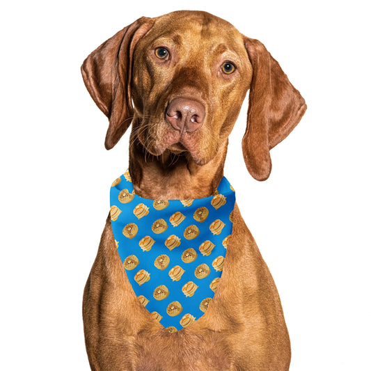 Pancakes & Waffles Breakfast Tie On Dog Bandana