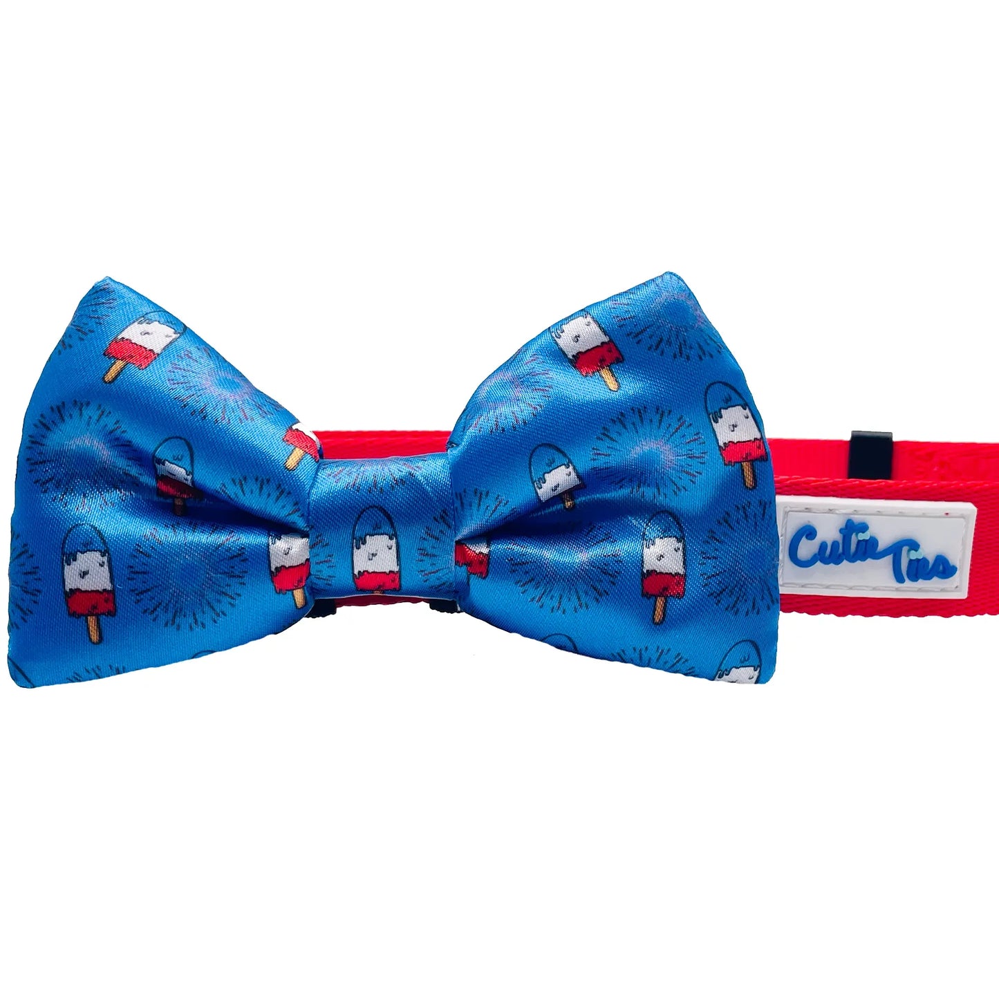 The Fourth USA America Dog Bow Tie