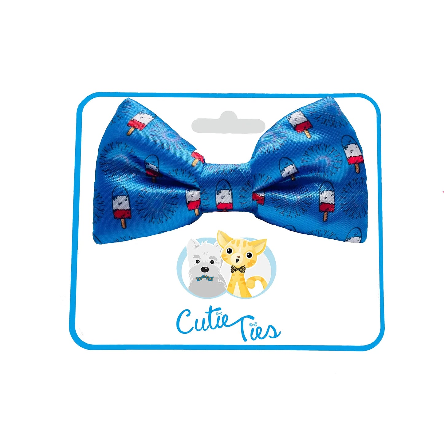 The Fourth USA America Dog Bow Tie