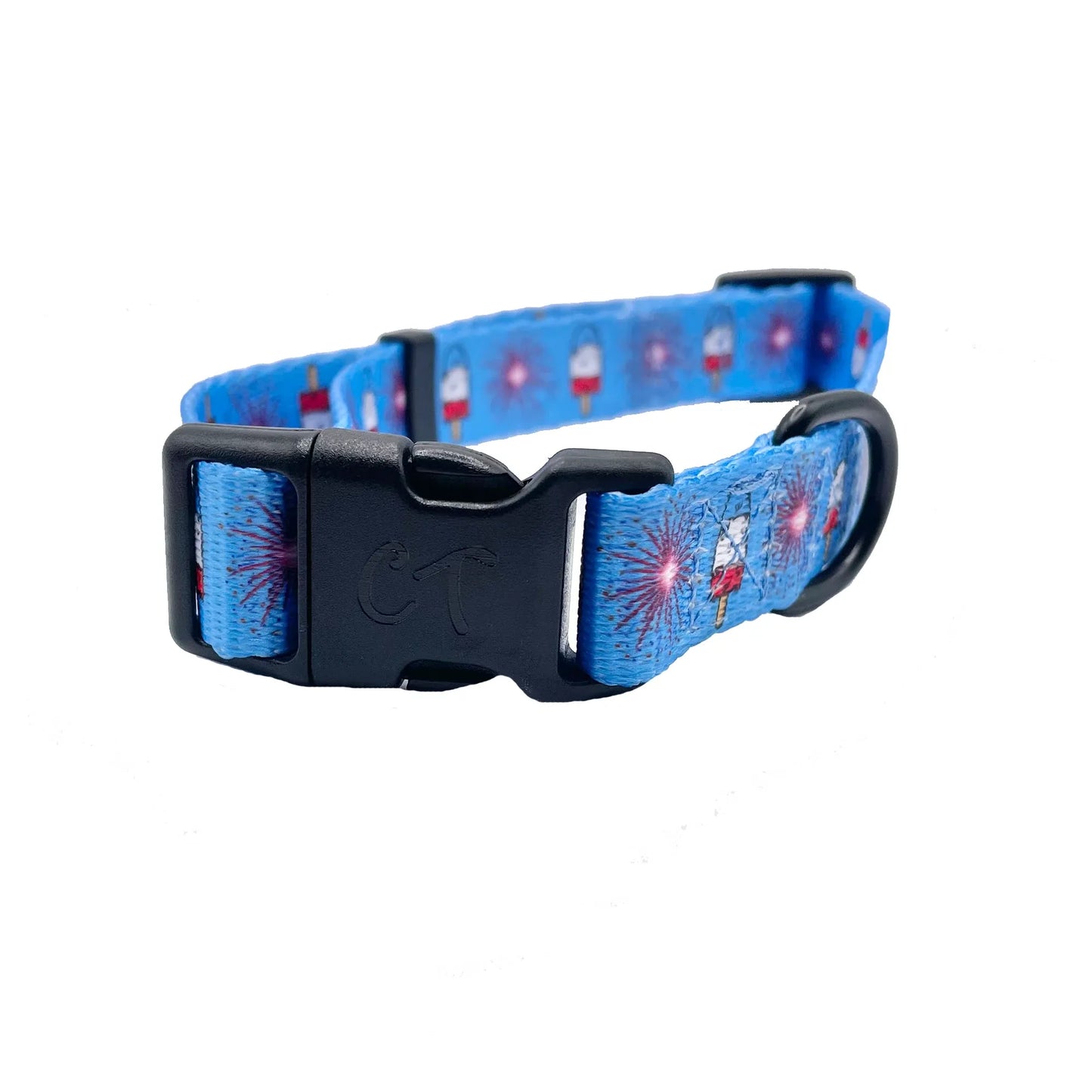 The Fourth USA America Dog Collar