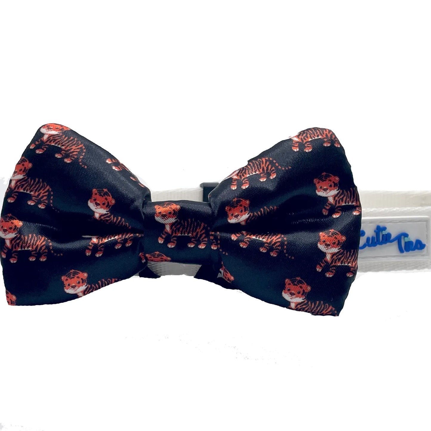 Tiger Dog Bow Tie