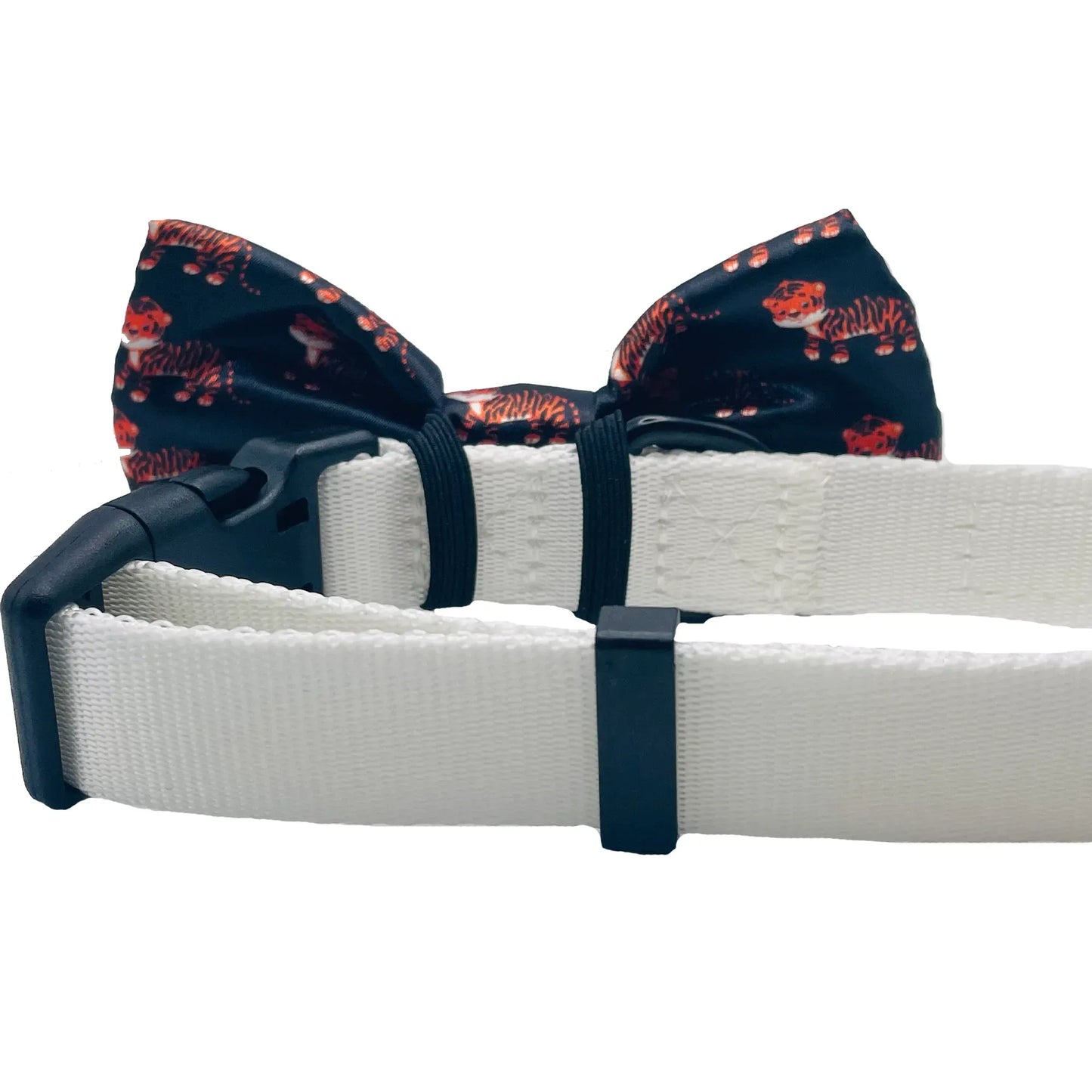 Tiger Dog Bow Tie