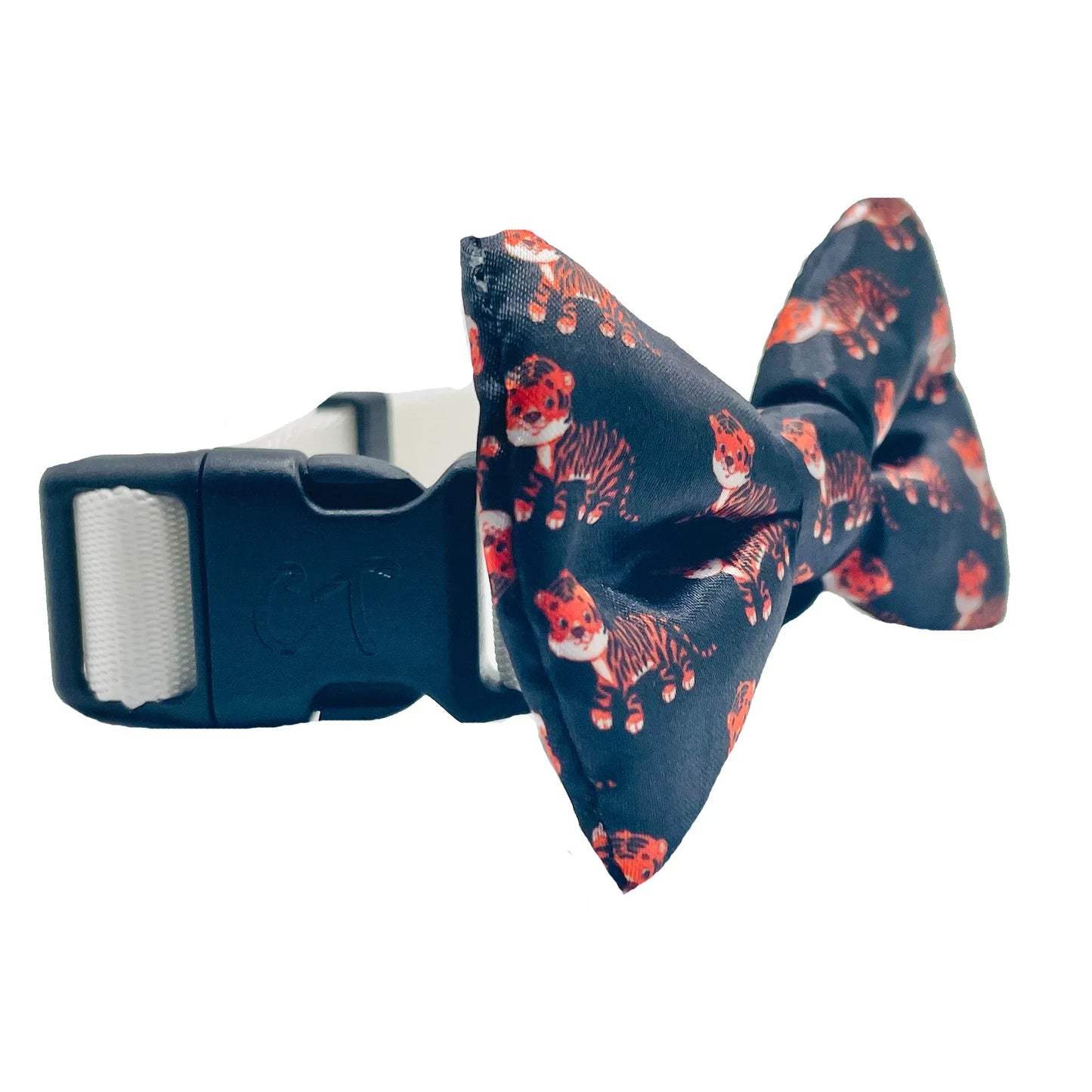 Tiger Dog Bow Tie