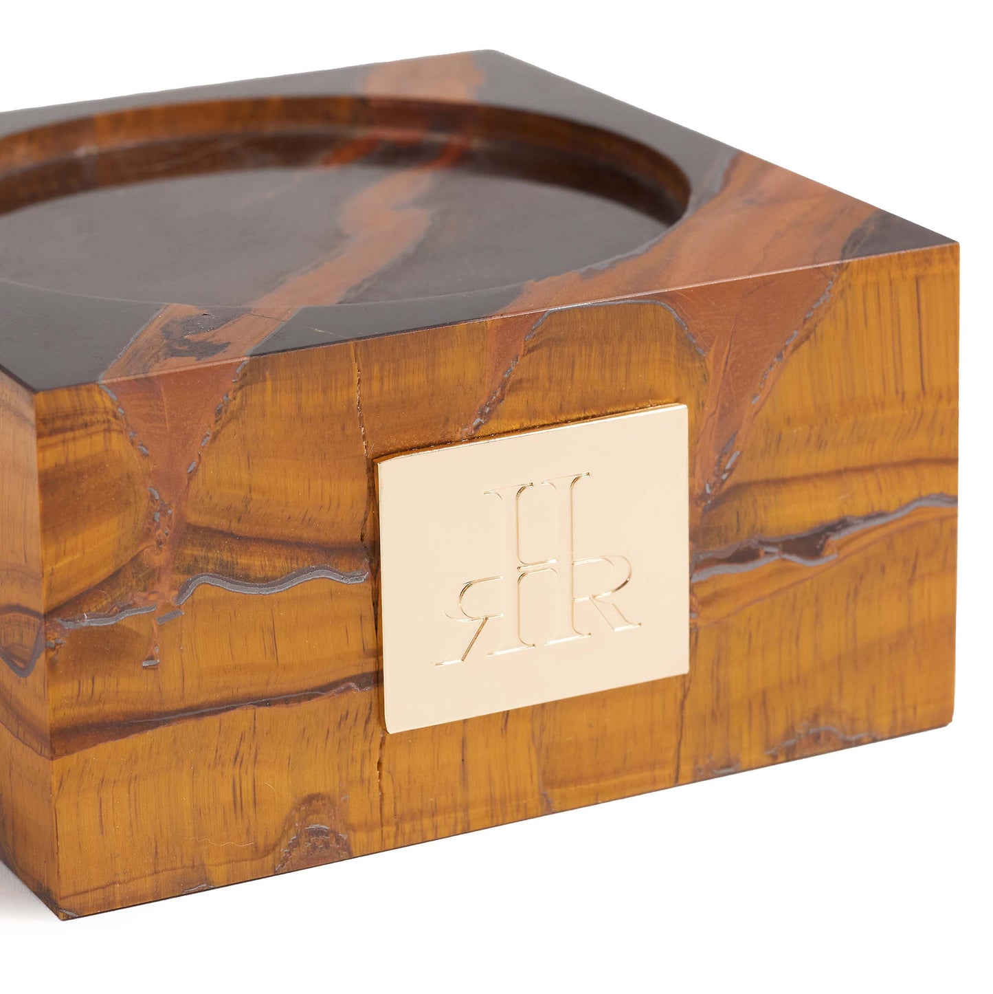 Tiger's Eye Stone Riser Tray