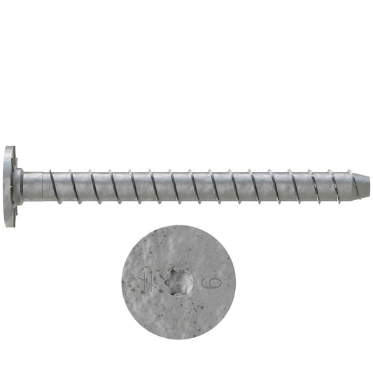 5/8 x 10 Simpson Titen HD® Washer-Head Style Heavy-Duty Screw Anchor Mechanically Galvanized - Box (10)