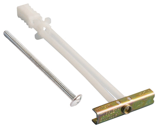 (BA™) 3/16-24 Toggler SNAPTOGGLE® Heavy Duty Toggle Bolt Zinc with 3/16-24 x 2 1/2 Combo Pan Machine Screws Zinc (100 Pcs)