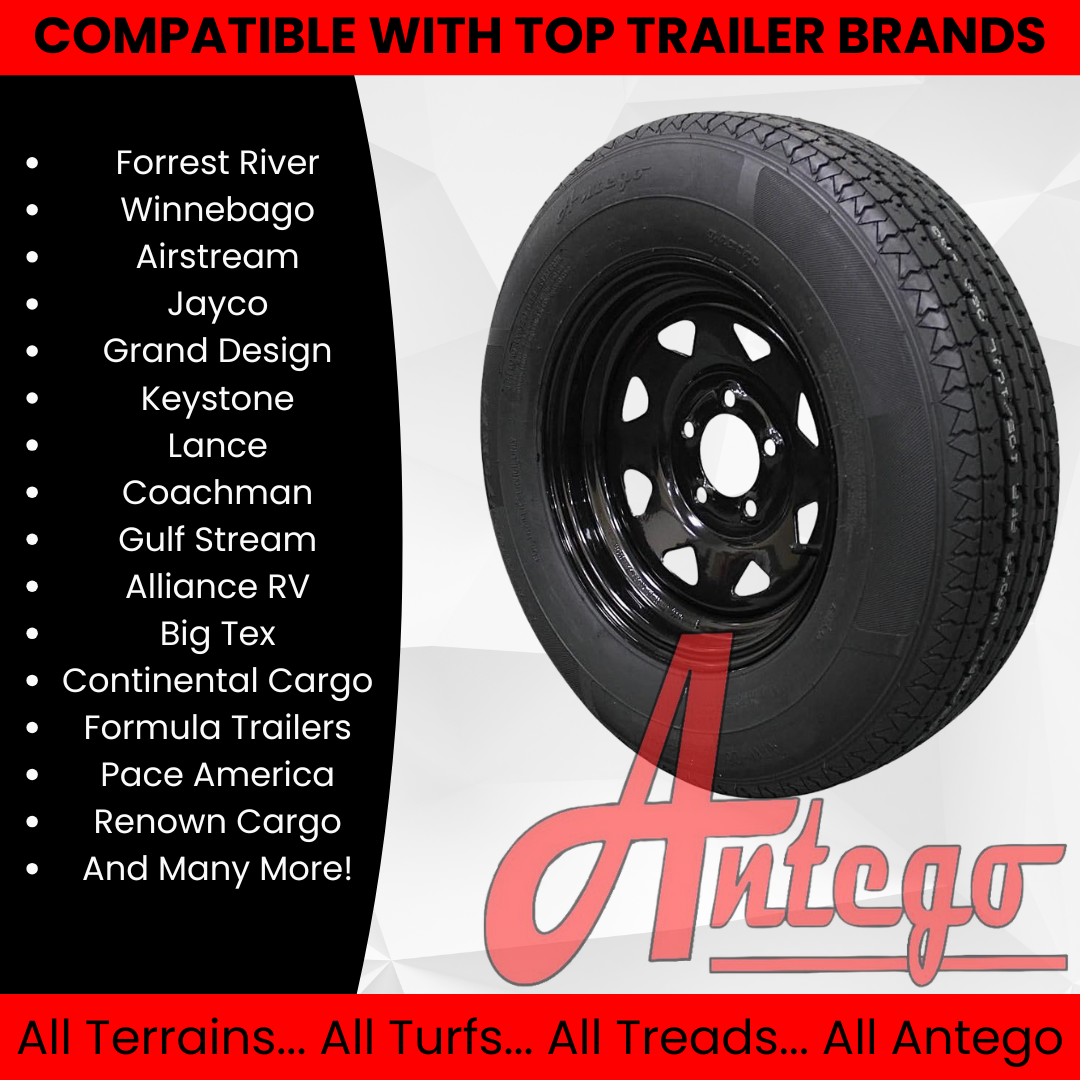 205/75R14 Heavy-Duty Trailer Tire Set