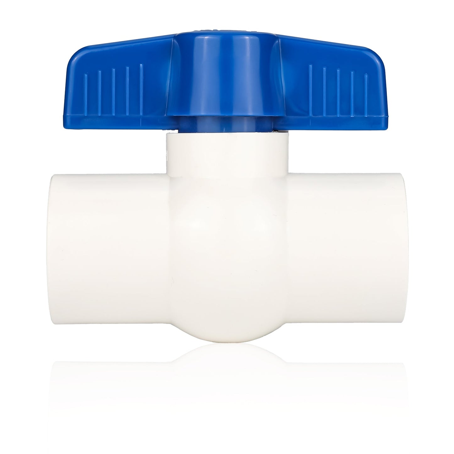1-1/4" PVC Ball Valve, FPT Threaded, Sch. 40