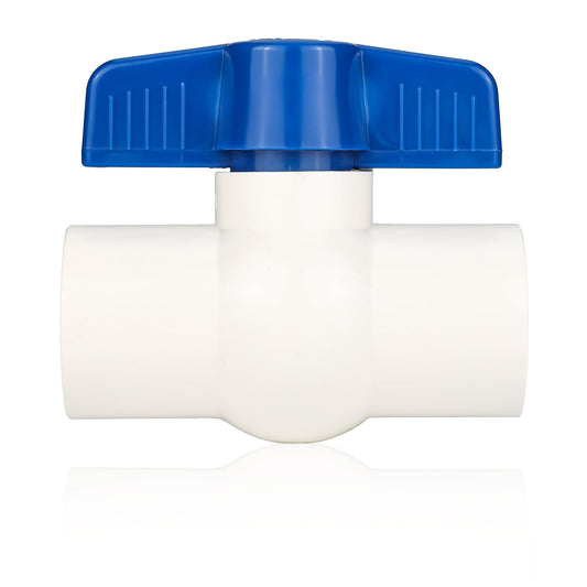 1" PVC Ball Valve, FPT Threaded, Sch. 40