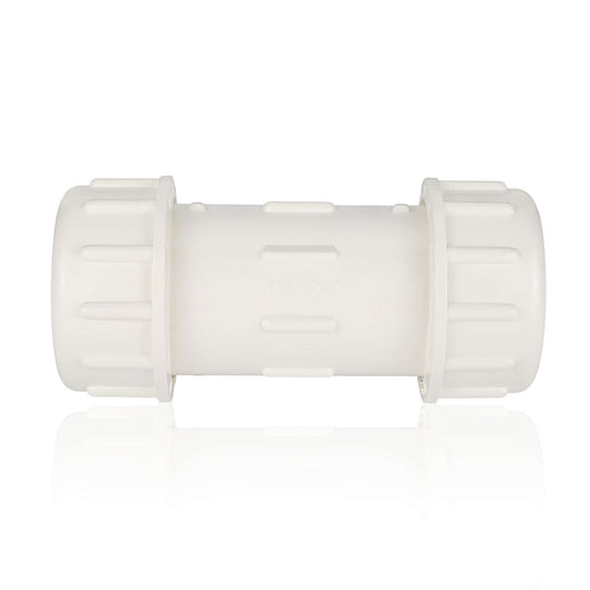 1-1/4" PVC Compression Coupling