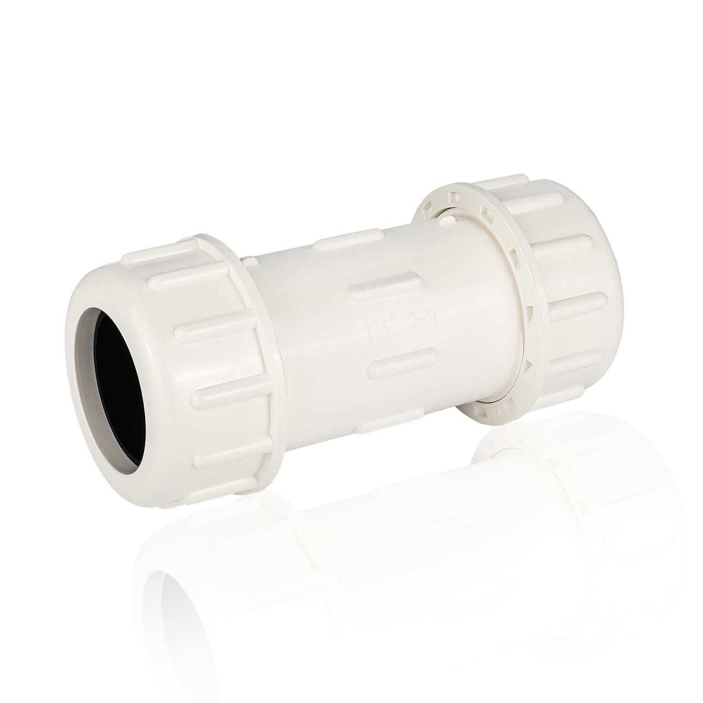 1-1/4" PVC Compression Coupling