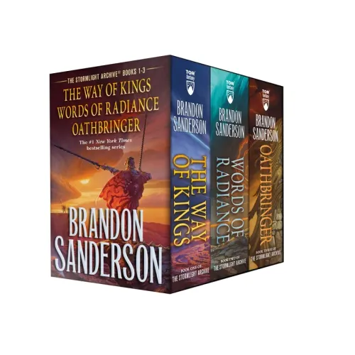 Stormlight Archive MM Boxed Set I, Books 1-3: The Way of Kings, Words of Radiance, Oathbringer