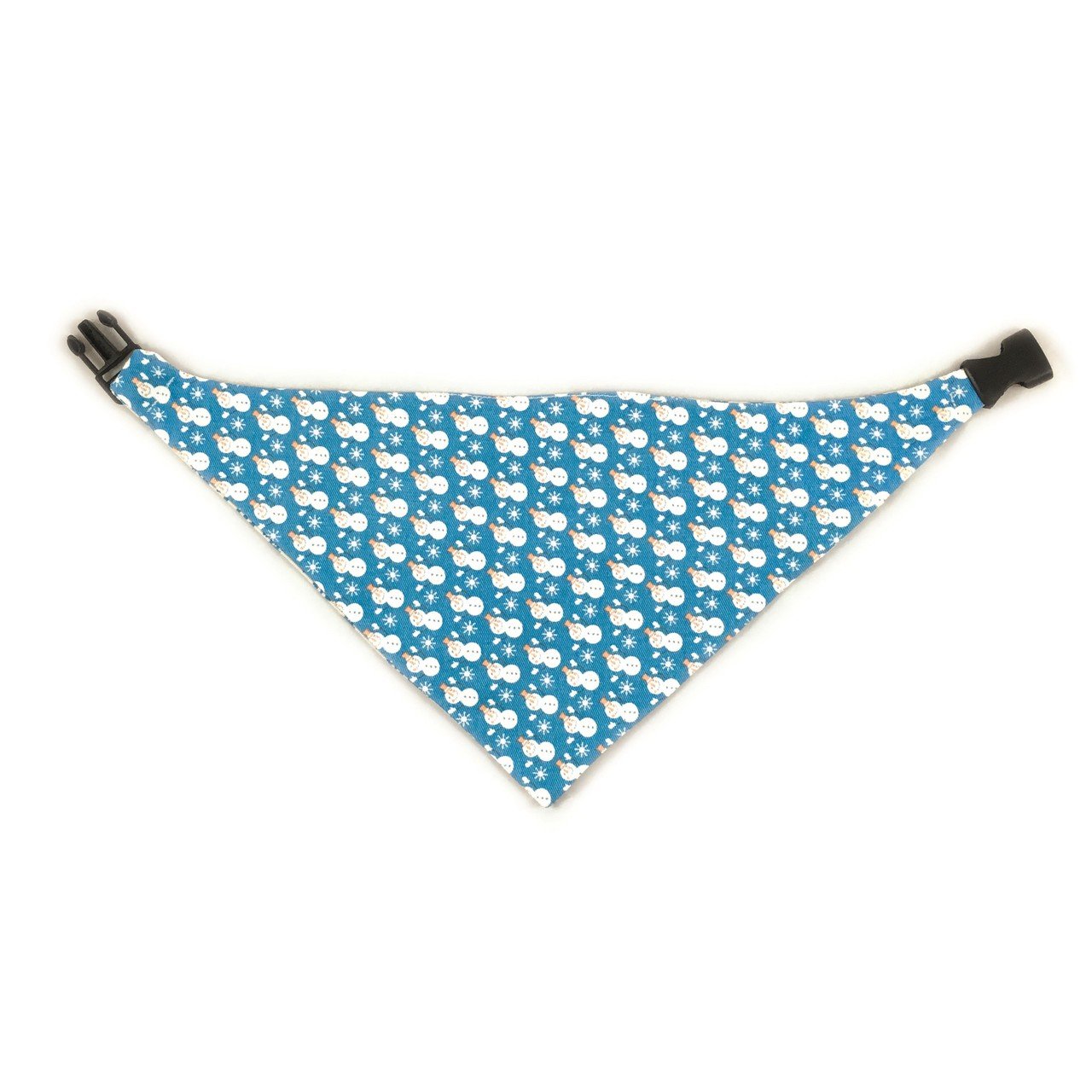 Holiday Snowmen Reversible Dog Bandana