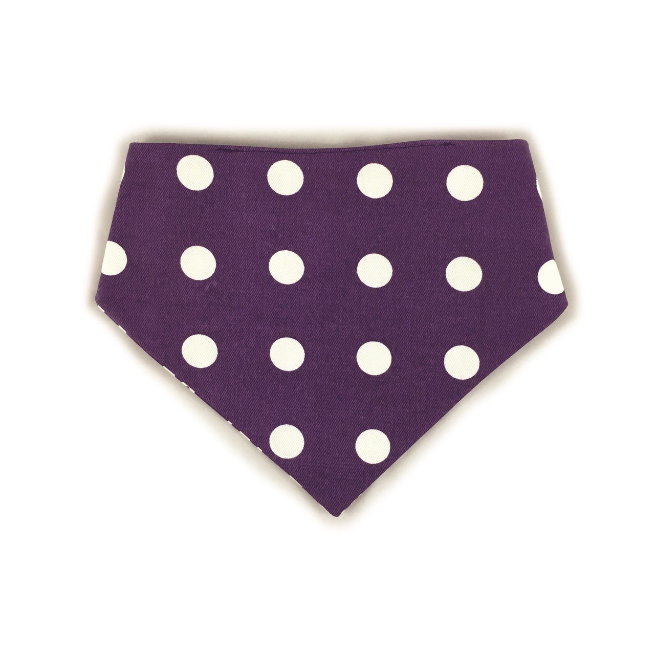 Purple Trellis Reversible Dog Bandana