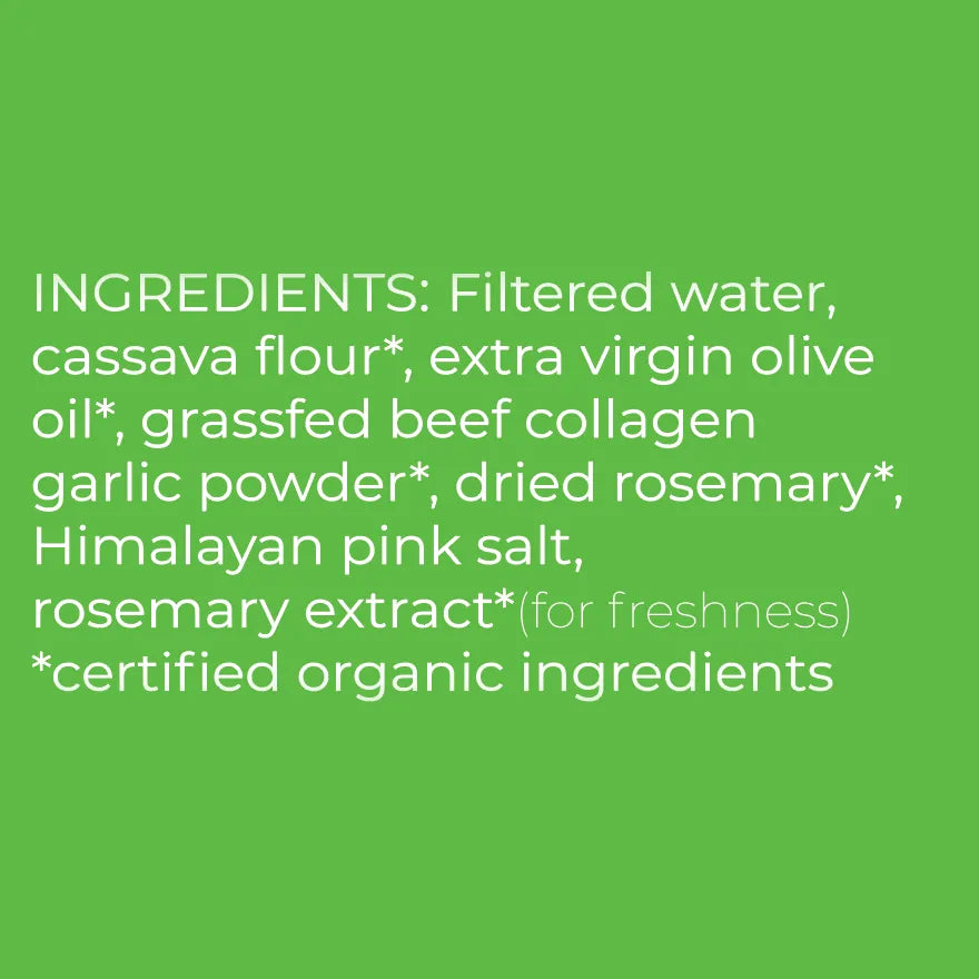 AIP Rosemary Garlic Crackers (price per box)