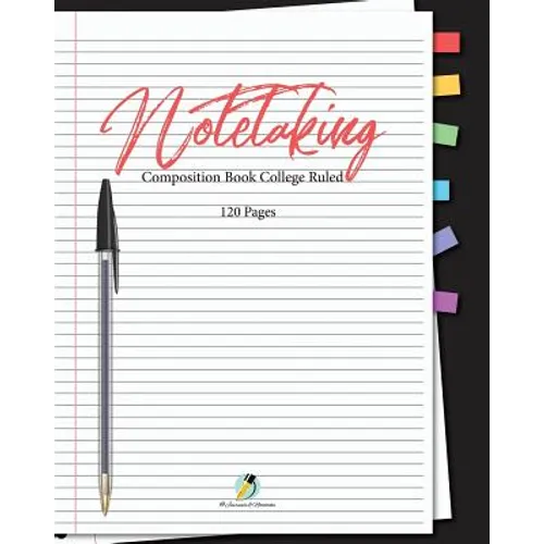 Note Taking Composition Book College Ruled 120 Pages