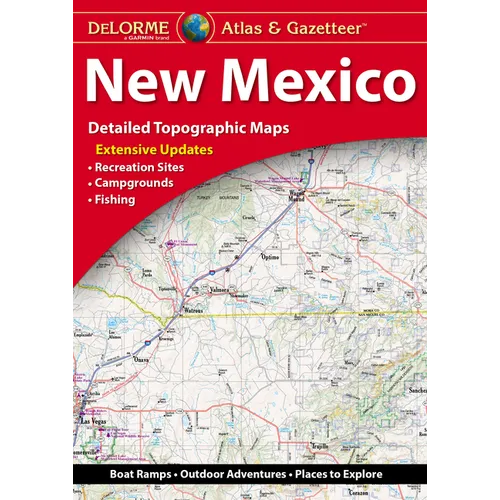 Delorme Atlas & Gazetteer New Mexico 9e