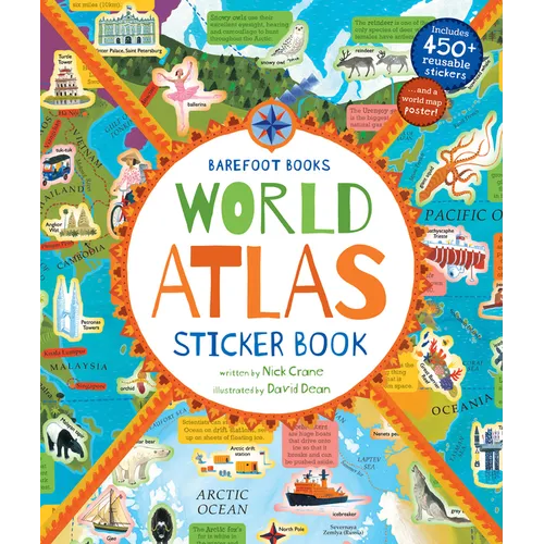 Barefoot Books World Atlas Sticker Book