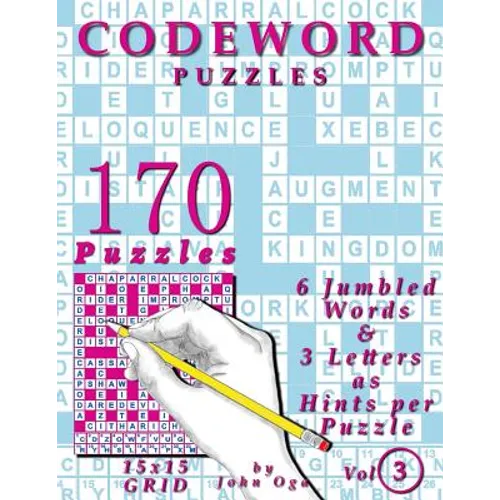 Codeword Puzzles: 170 Puzzles, Volume 3