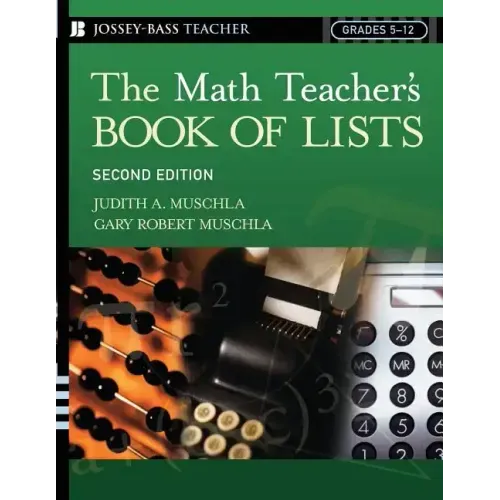 The Math Teacher's Book of Lists