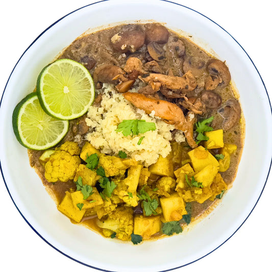 NEW!! Chicken Tikka Masala w. Aloo Gobi