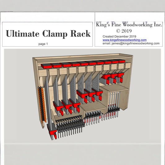 Plans for the Ultimate Clamp Rack