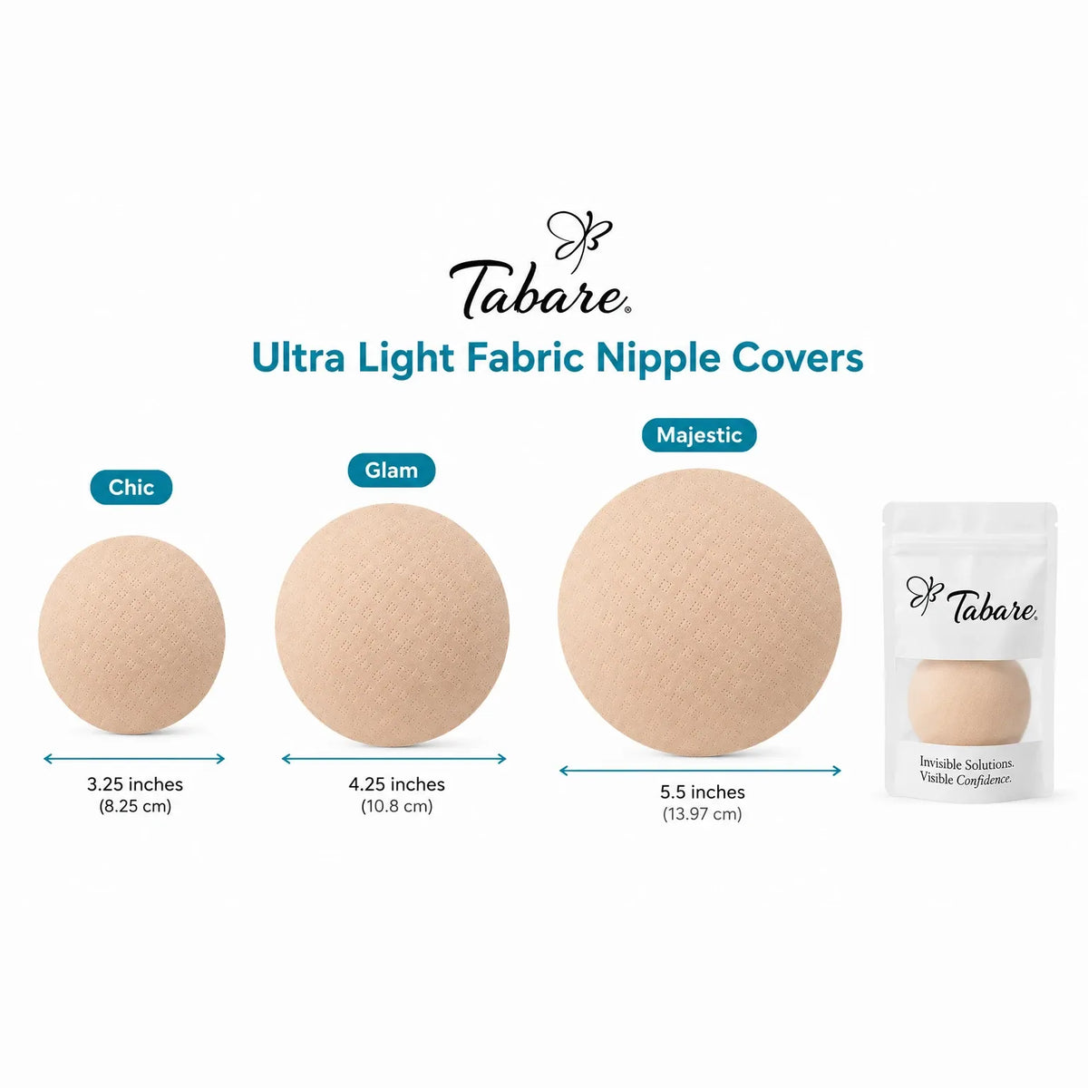Ultra Light™ Fabric Nipple Covers - 🆕 New Arrivals, All Products, Sellers in Georgia, 👗 Apparel + Accessories, 👗 Clothing - Little Red General Store