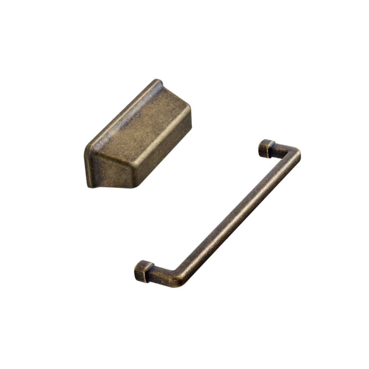 Bronze Antique "Equester" Cup and Drawer Pulls
