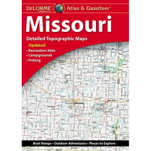 Delorme Atlas & Gazetteer: Missouri