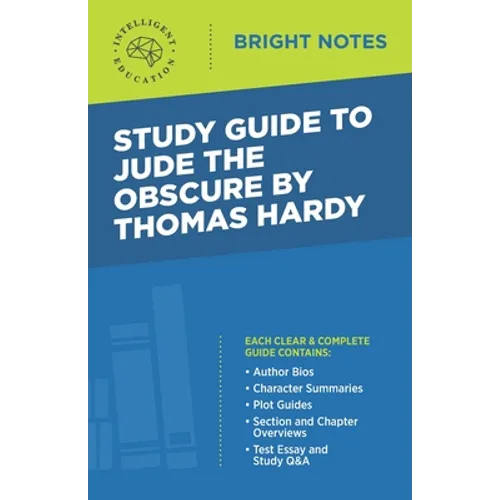 Study Guide to Jude the Obscure by Thomas Hardy