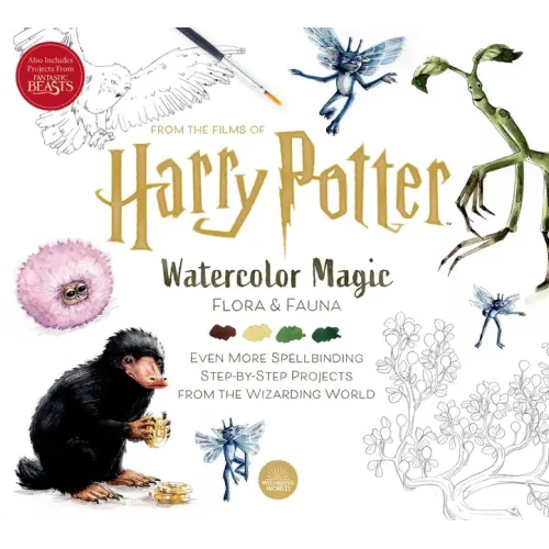 Harry Potter: Watercolor Magic: Flora & Fauna