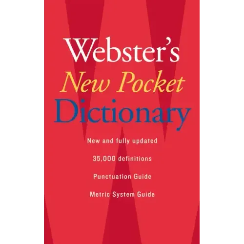 Webster's New Pocket Dictionary