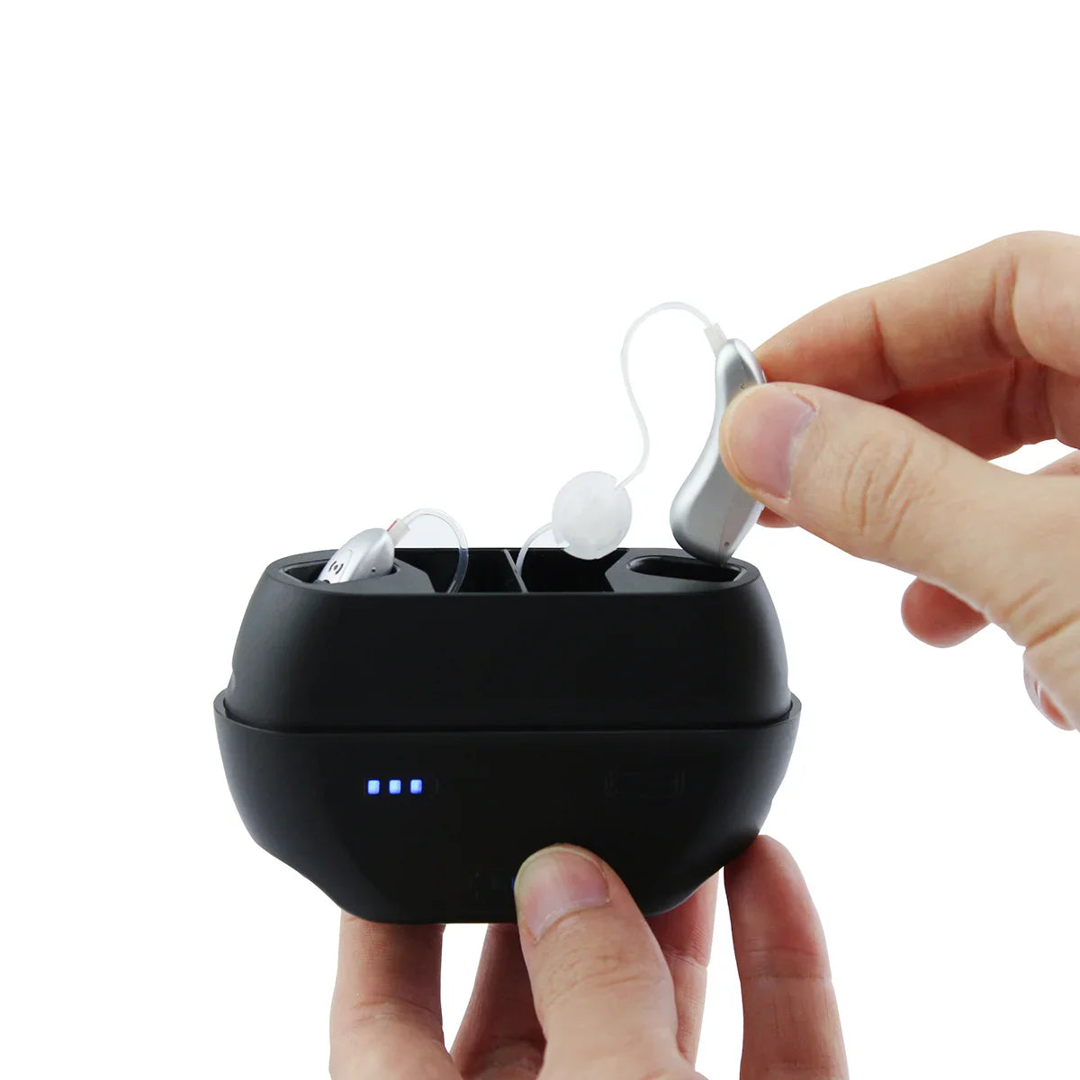 V402R Rechargeable BTE Hearing Aids
