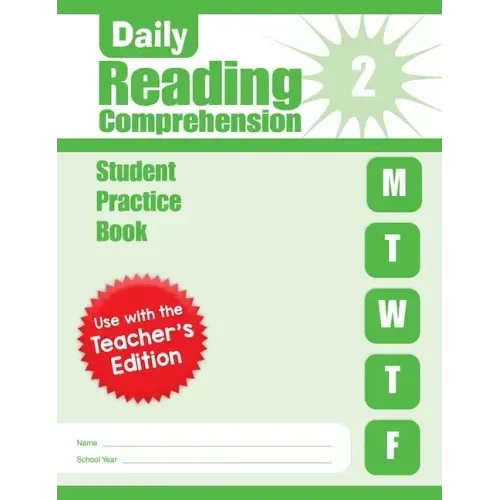 Daily Reading Comprehension, Grade 2 Student Edition Workbook