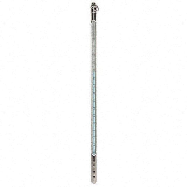Heathrow Scientific 80901E-A Thermometer, Blue Liquid, -30 to 120°F, Partial Immersion, encapsulated in FEP w/Armor, 12", 1/pk