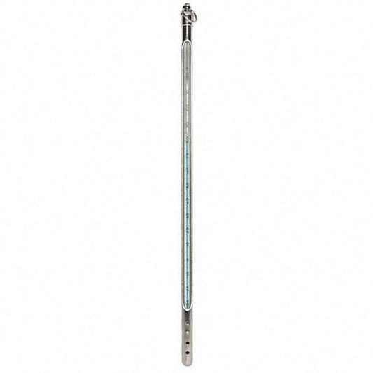 Heathrow Scientific 80906E-A Thermometer, Blue Liquid, -35 to 50°C, Partial Immersion, encapsulated in FEP w/Armor, 12", 1/pk