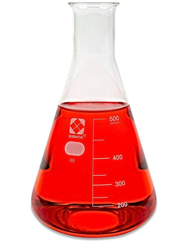 Heathrow Scientific 10530-300A SIBATA Glass Erlenmeyer Flask, 300 mL, 10/pk