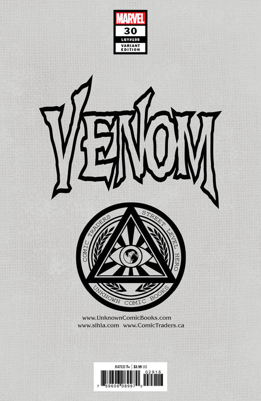 Venom #30 Unknown Comics Tyler Kirkham Exclusive Var (11/18/2020)