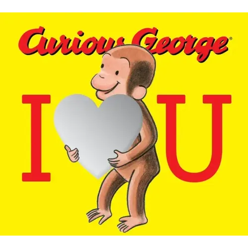 Curious George: I Love You Board Book with Mirrors