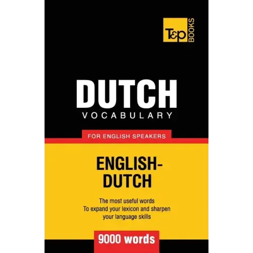 Dutch vocabulary for English speakers - 9000 words